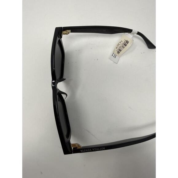 Bottega Veneta Unisex Black Square Sunglasses Grey Lens RTL: $430.00 main image 3